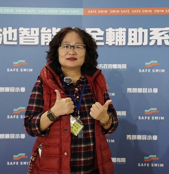 New Taipei City Sports Office Collaborates with Xiulang Elementary School to Deploy an AI-Powered Drowning Prevention System, Enhancing Swimming Pool Safety