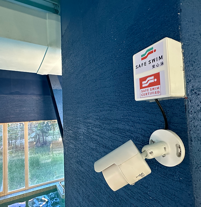 Daan Sports Center introduces Taiwan's first "AI swimming pool drowning prevention detection system" to create a more age-friendly, healthy and safe sports environment