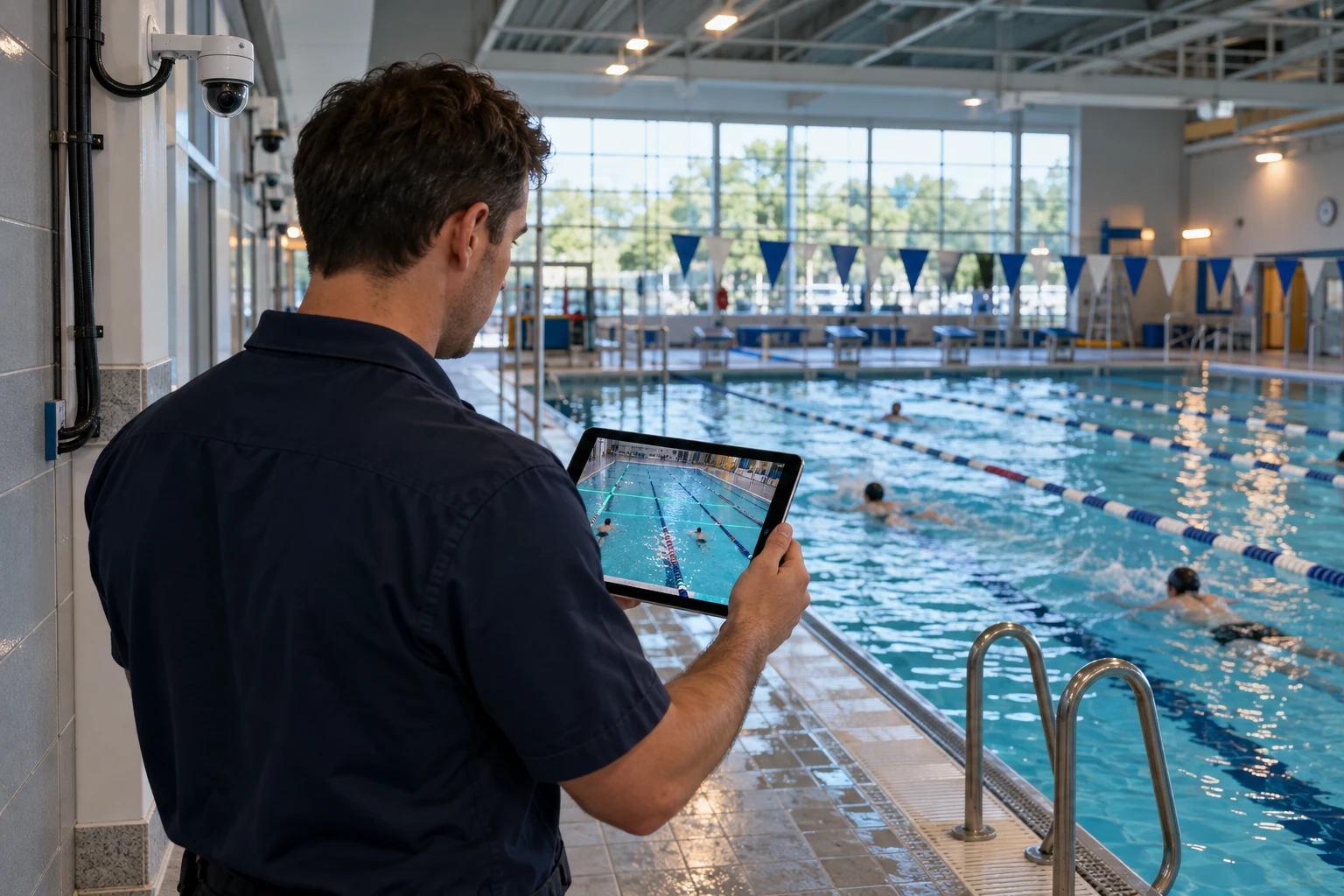 Venue-specific monitoring setup